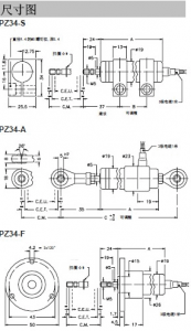 GEFRAN杰弗伦PZ34直线位移传感器